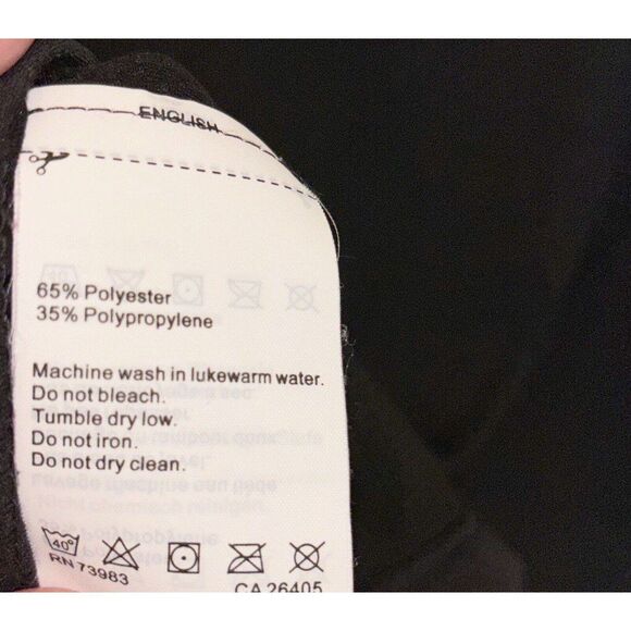 HELLY HANSEN Mens Crew Neck Black And Red Thermo Top Pullover Size XXL - Picture 6 of 6